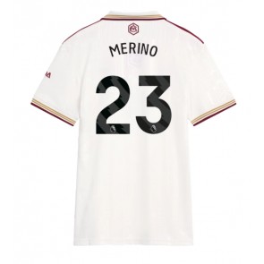 Arsenal Mikel Merino #23 Tercera Equipación Mujer 2025-26 Manga Corta